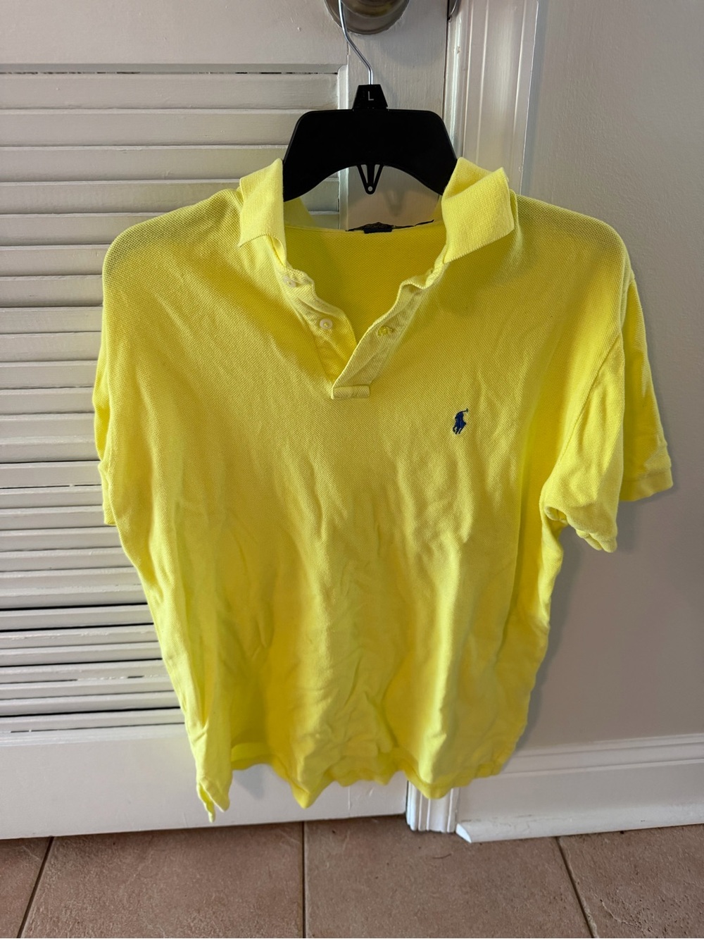 Ralph Lauren Polo Men’s Neon Yellow Shirt Medium